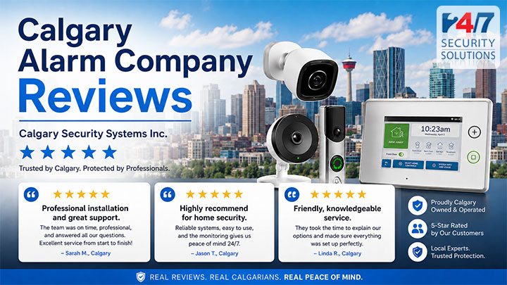 Calgary alarm company reviews for Calgary Security Systems