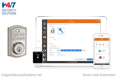 Calgary Smart Door Lock Automation Services