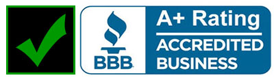 A+ Better Business Bureau Rating